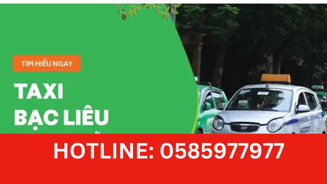 Tổng đài taxi bạc liêu